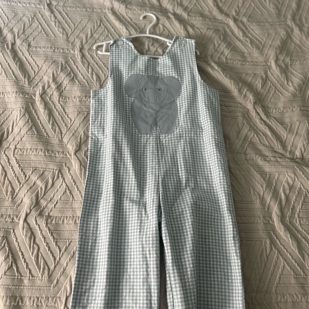 Gingham 24 mo outfit
